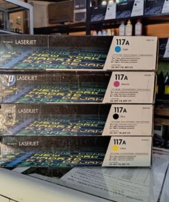 HP 117A Pack de 4 Cartouches de toner