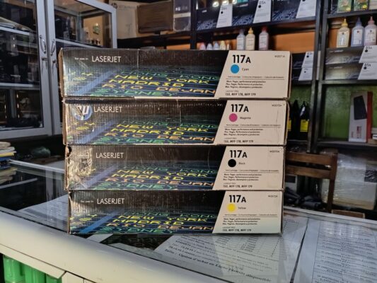 HP 117A Pack de 4 Cartouches de toner